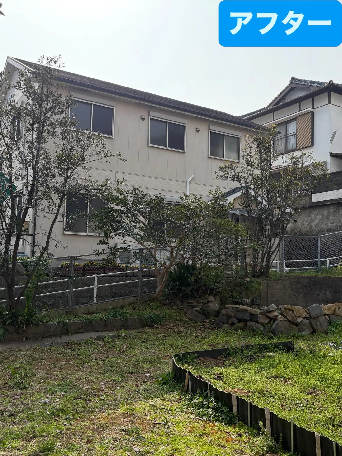 こんにちは☔️ いなお造園です👨‍🌾